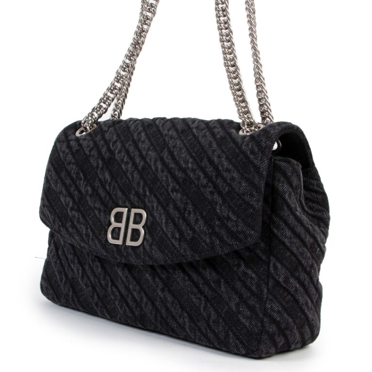 Balenciaga Authenticated Bb Round Handbag