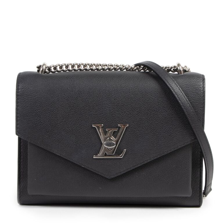 Louis Vuitton Mylockme Bag Black Leather BB – Luxe Collective