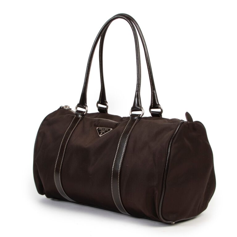 Prada Nylon Neverfull Brown Bag, Luxury, Bags & Wallets on Carousell