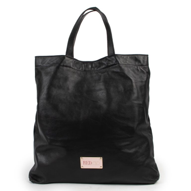 Red Valentino Tote Transparent/Black, Shopping Bag