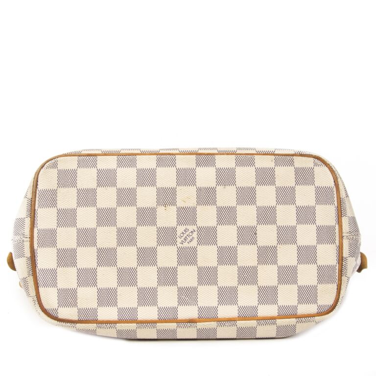 Louis Vuitton Damier Azur Saleya GM - White Totes, Handbags - LOU753057