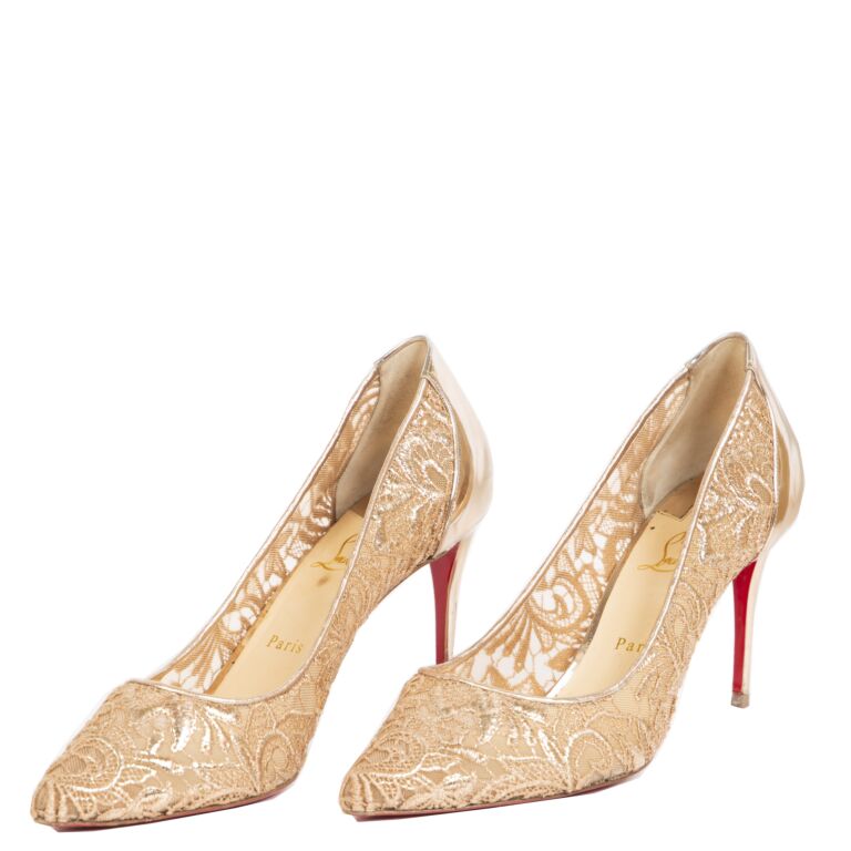 Follies best sale lace louboutin