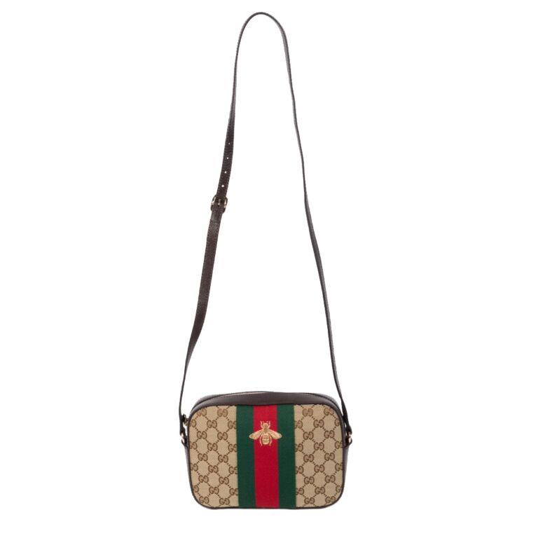 GG Supreme Monogram Web Small Webby Bee – Loom & Magpie Boutique