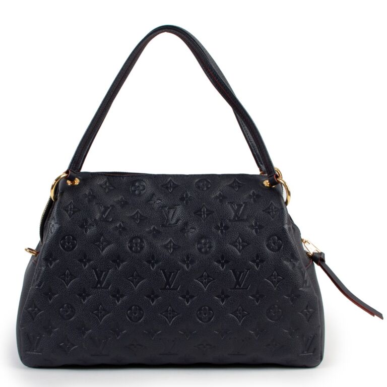 Louis Vuitton Blue Monogram Empreinte Ponthieu Shoulder Bag ○ Labellov ○  Buy and Sell Authentic Luxury