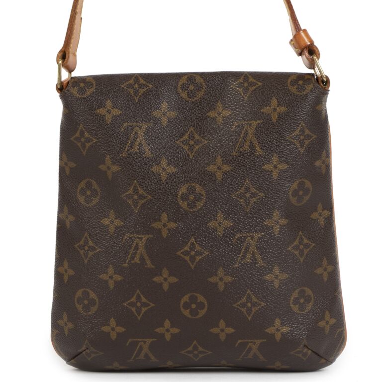 Louis Vuitton Musette Salsa PM Monogram Canvas Brown Leather ref