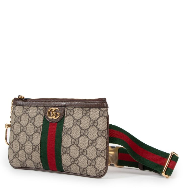 Gucci GG Supreme Belt Bag (SHG-Ia8Va5) – LuxeDH