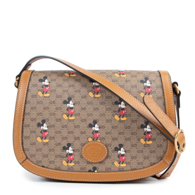 Gucci Brown Disney Mickey Mouse Shoulder Bag – EYE LUXURY CONCIERGE