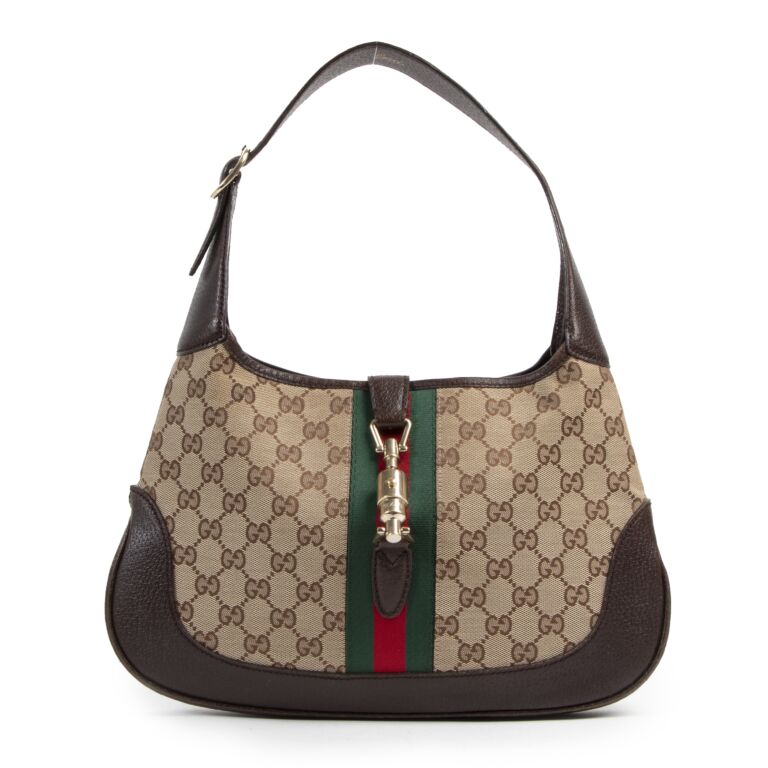 Gucci Jackie Original GG Canvas Shoulder Bag ○ Labellov ○ Buy