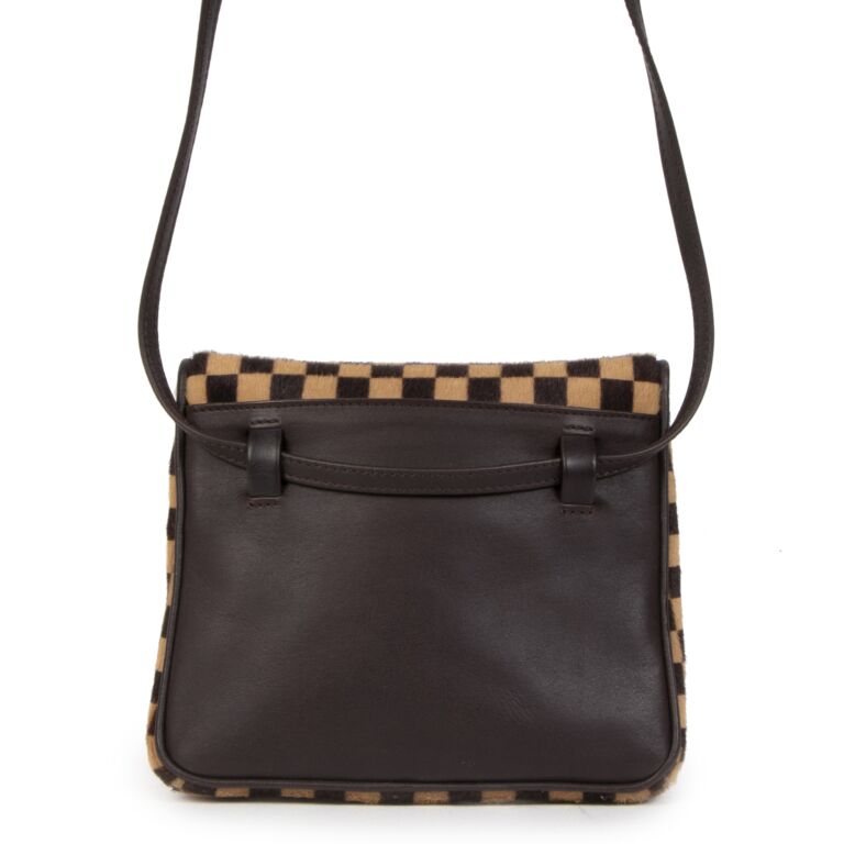 Pony-style calfskin crossbody bag Louis Vuitton Brown in Pony-style  calfskin - 25168164
