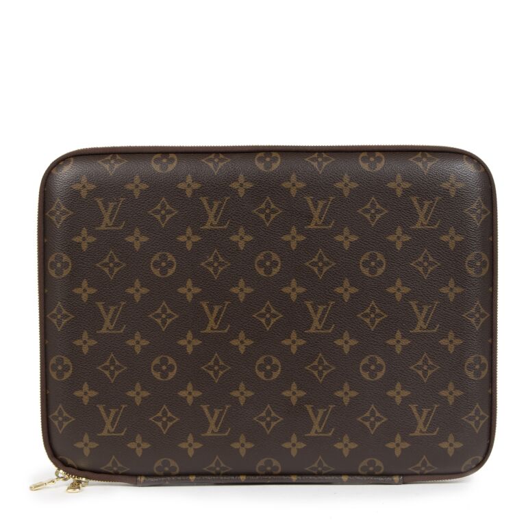 Louis Vuitton Monogram 13inch Laptop Sleeve ○ Labellov ○ Buy and