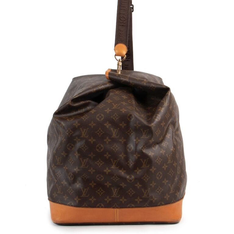 Louis Vuitton Monogram Sac Marin Large Duffle Bag XL Travel Tote