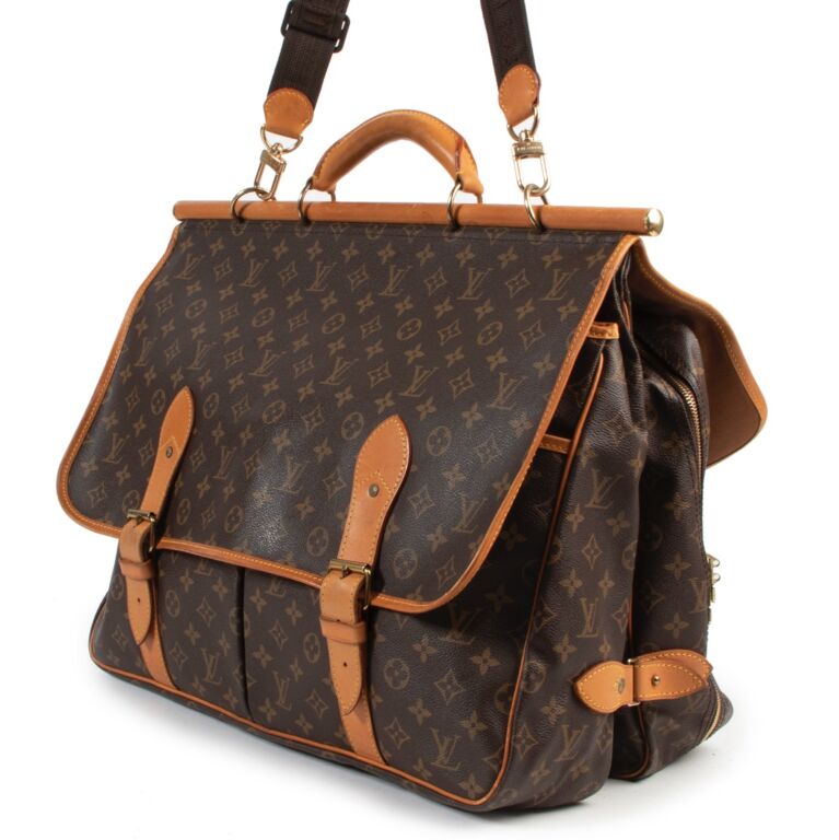 Louis Vuitton Monogram Sac Chasse Hunting Bag - Brown Luggage and Travel,  Handbags - LOU698076