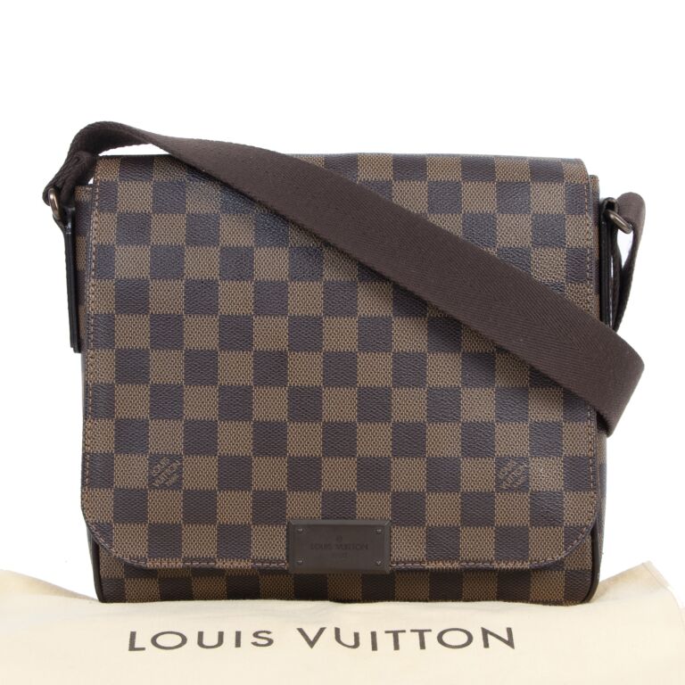 Louis Vuitton Damier Graphite District PM Shoulder Bag Crossbody