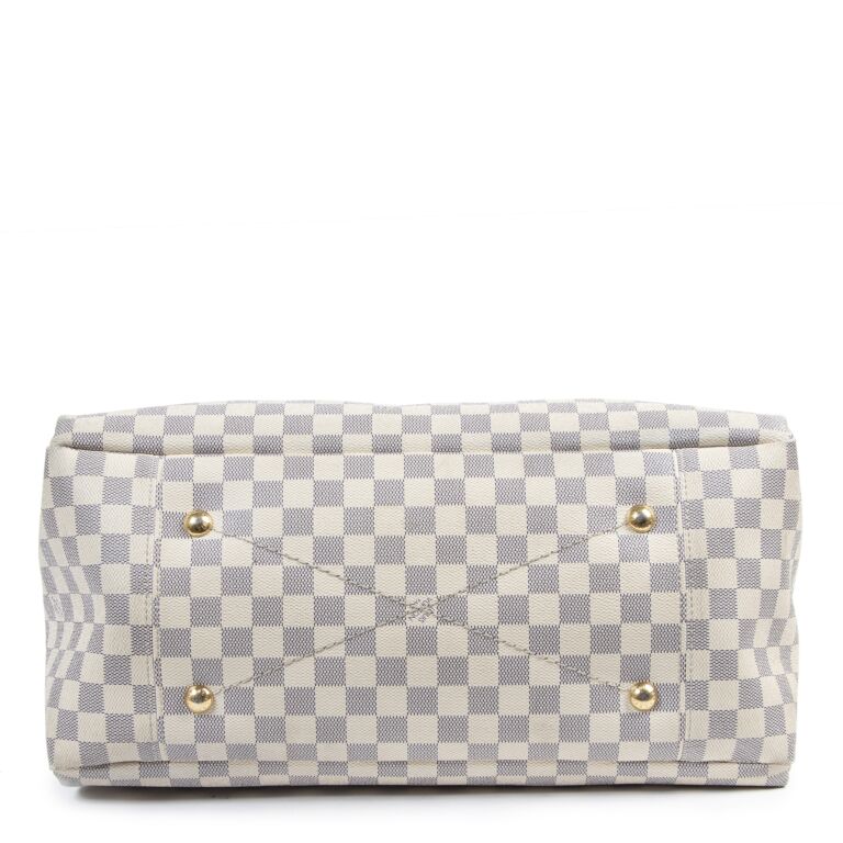 Louis Vuitton Damier Azur Artsy Shoulder Bag ○ Labellov ○ Buy