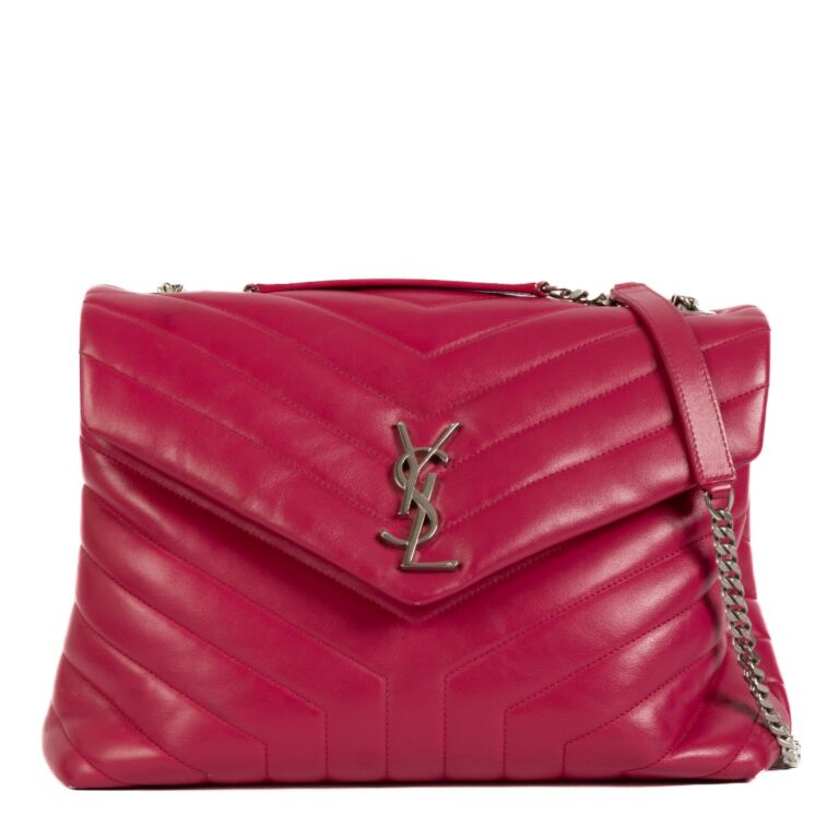 Neutral Loulou Toy quilted-leather cross-body bag | Saint Laurent | MATCHES  UK