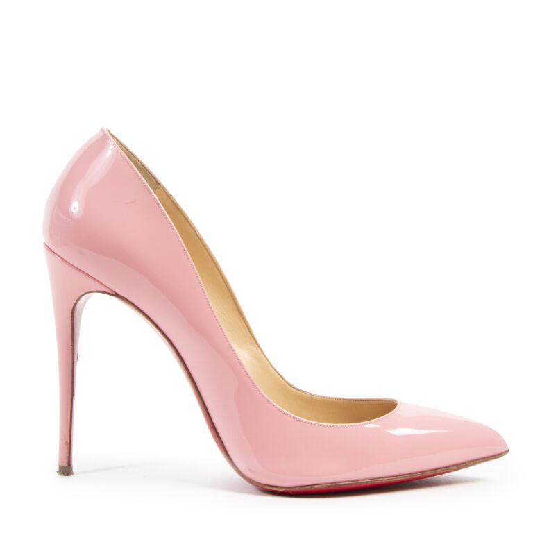Patent leather sandal Christian Louboutin Pink size 36 EU in Patent leather  - 40904062