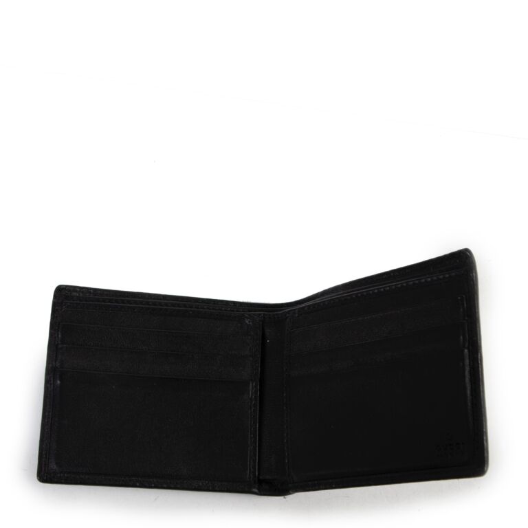 Leather wallet Gucci Black in Leather - 30114365