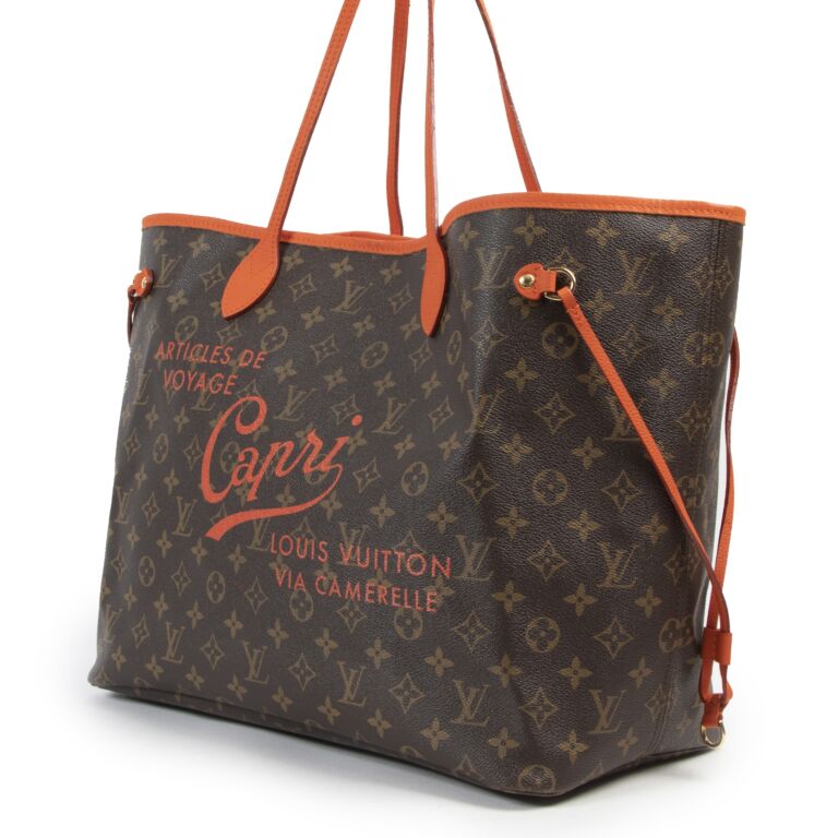 Louis Vuitton Limited Edition Neverfull Ikat Capri GM ○ Labellov