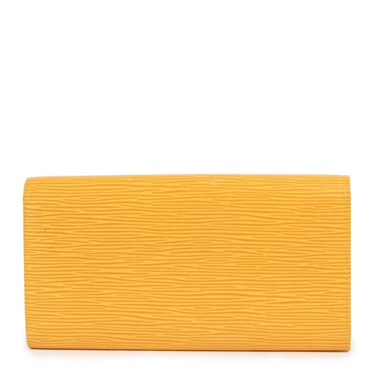 Auth Louis Vuitton Yellow Wallet Box / Gift Box 3 Set 10" x  5.8'' x 2.4" Unused