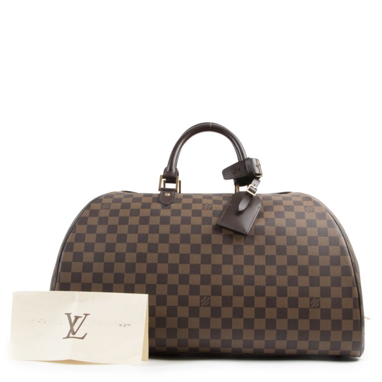 Louis Vuitton Ribera Handbag Damier mm Brown