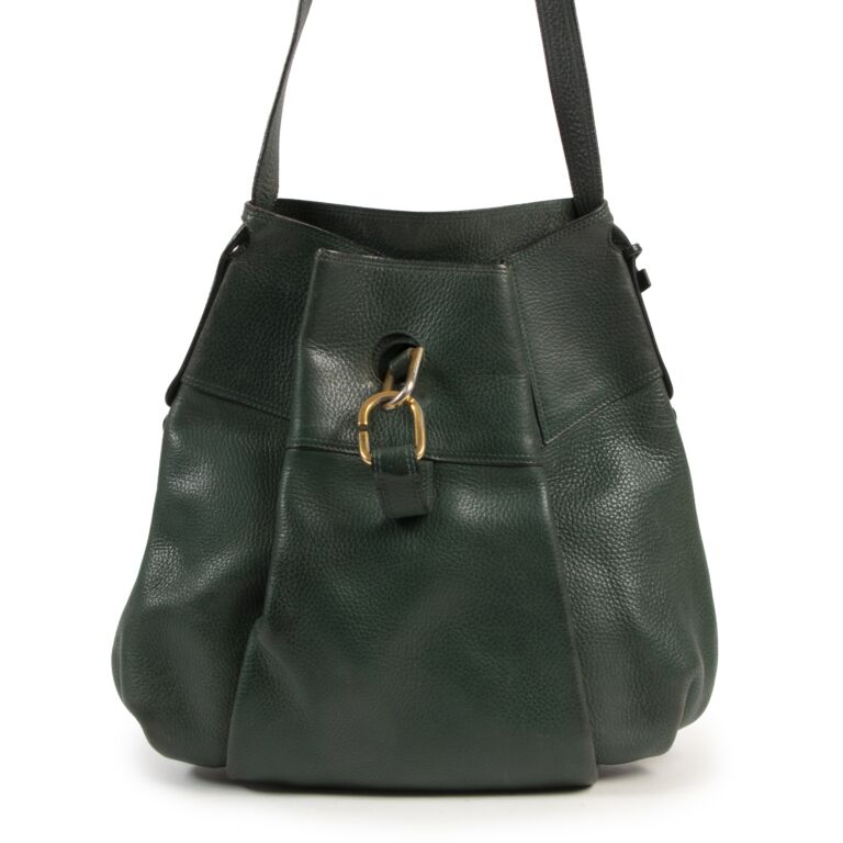 Delvaux Green Faust Bag Labellov Buy and Sell Authentic Luxury