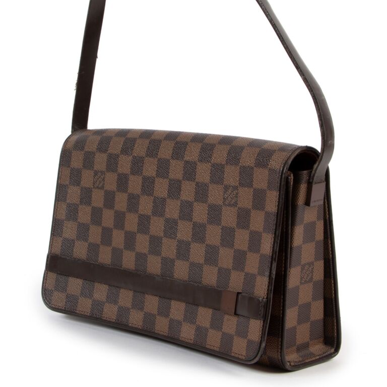 AuthLouis Vuitton Damier Tribeca Long Shoulder Bag Hand Bag N51160 Used
