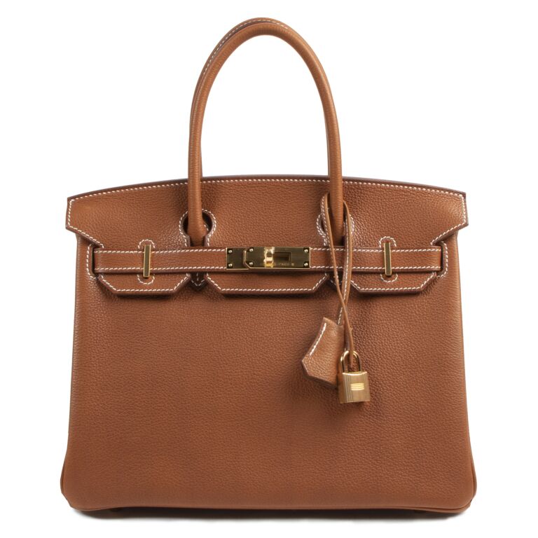 HERMES BIRKIN 30 FAUVE BARENIA FAUBOURG - BJ Luxury