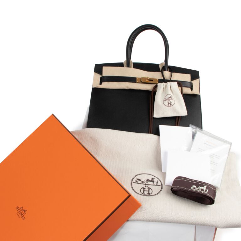 Hermes Birkin Sellier 30 Black Box Palladium Hardware – Madison Avenue  Couture