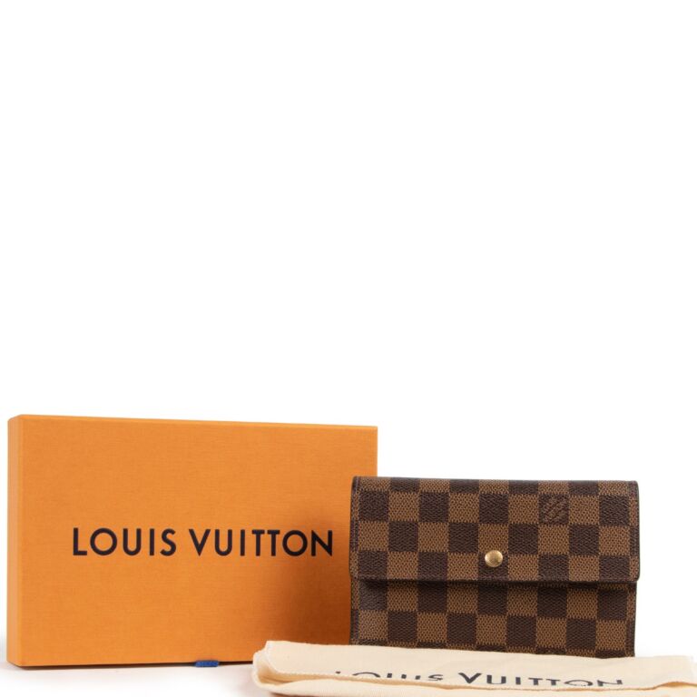 Louis Vuitton Clémence Damier Ebene Wallet ○ Labellov ○ Buy and Sell  Authentic Luxury