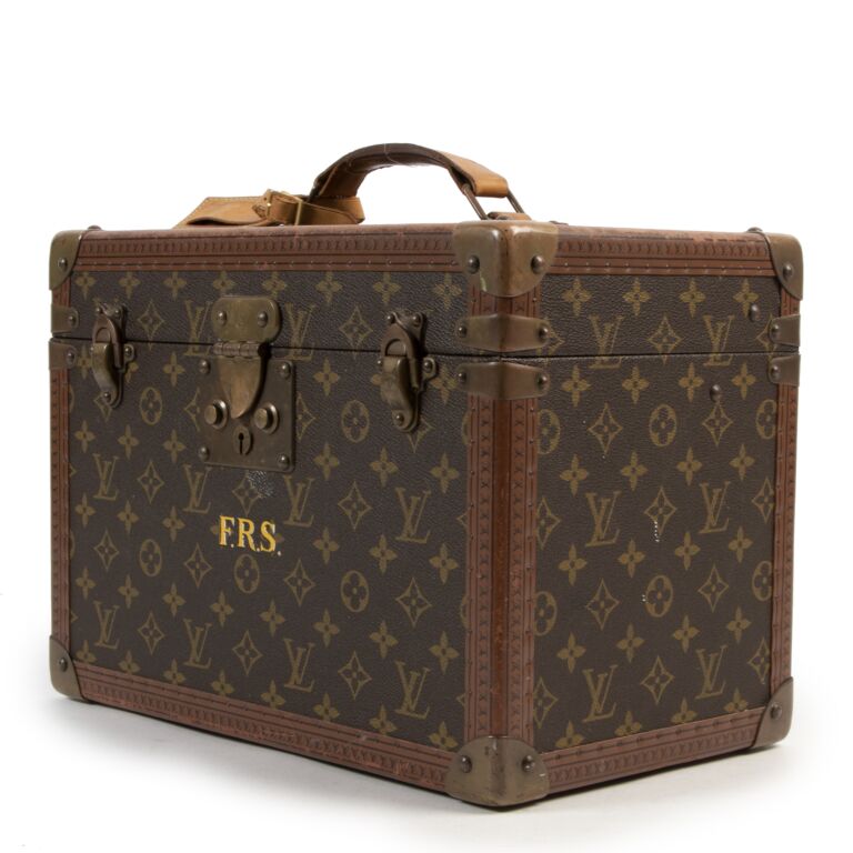 Louis Vuitton Monogram Vintage Trunk Vanity Case Pharmacy Box ○ Labellov ○  Buy and Sell Authentic Luxury