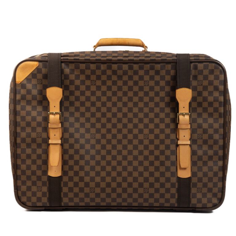 Louis Vuitton travel bag in anthracite grey canvas