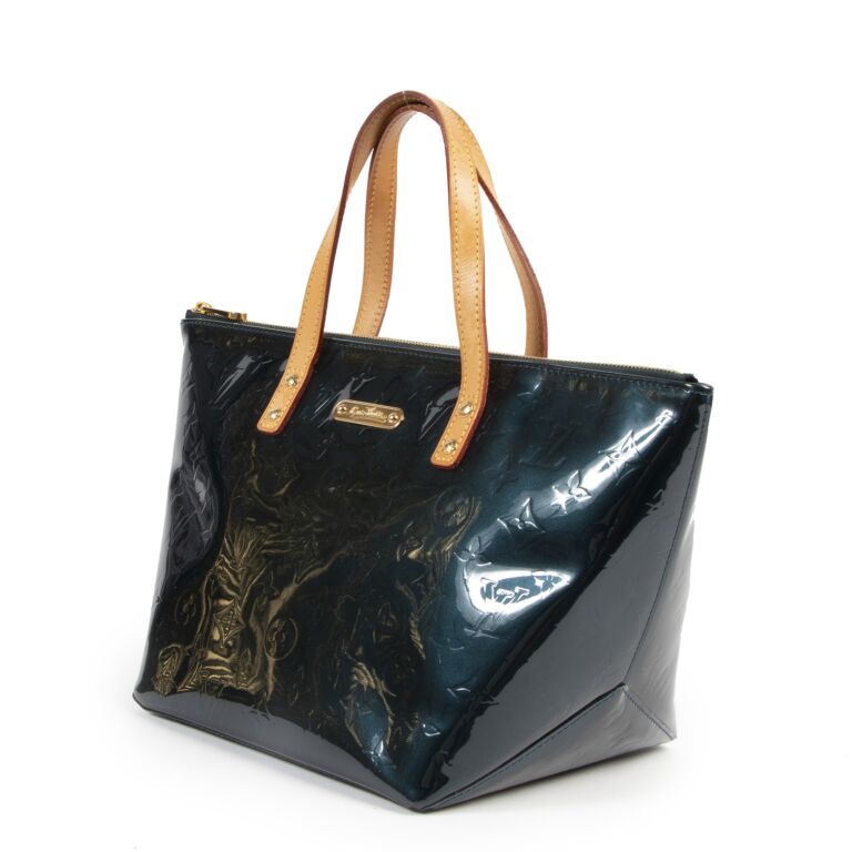 Louis Vuitton Blue Nuit Monogram Vernis Bellevue ○ Labellov ○ Buy and Sell  Authentic Luxury