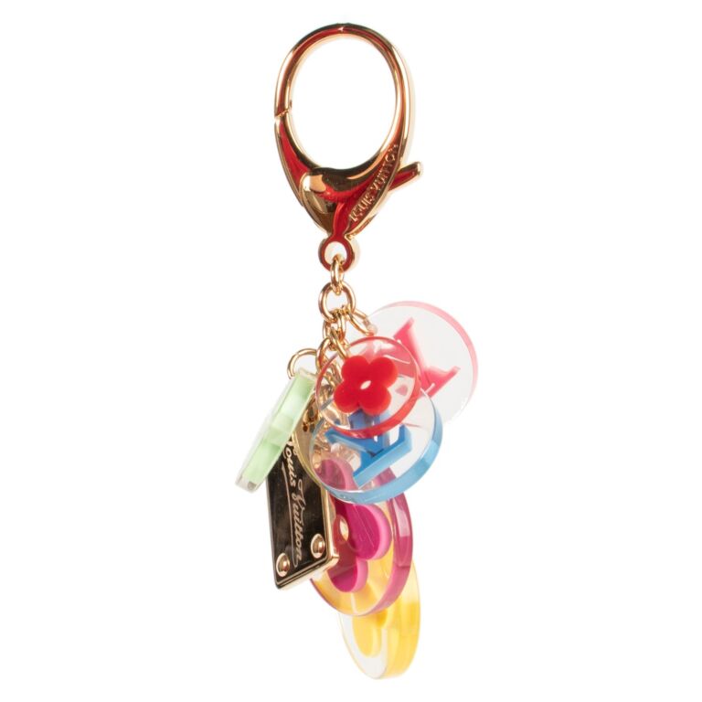 Louis Vuitton Multi Color Transparent Key Chain ○ Labellov ○ Buy and Sell  Authentic Luxury