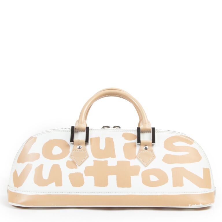 Louis Vuitton x Stephen Sprouse Graffiti Alma MM - White Handle Bags,  Handbags - LOU720320