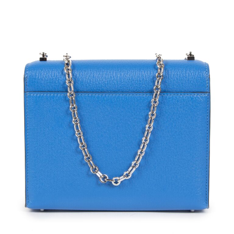 Hermès Sac Verrou Chaine Mini Chevre Mysore 17 Bleu Hydra ○ Labellov ○ Buy  and Sell Authentic Luxury