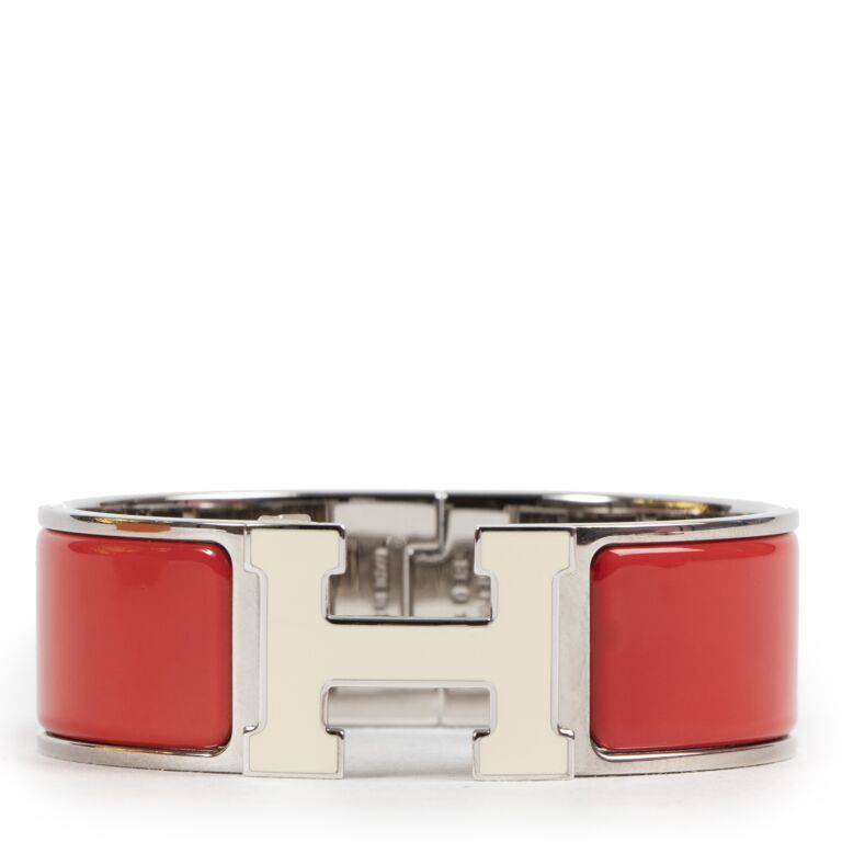 Clic H Bracelet PHW Red