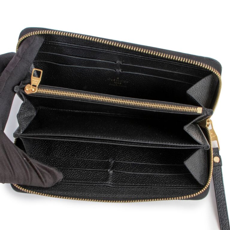 Louis Vuitton wallet zippy black patent leather AUTHENTIC ORIGINAL  PRODUCT ref.662492 - Joli Closet