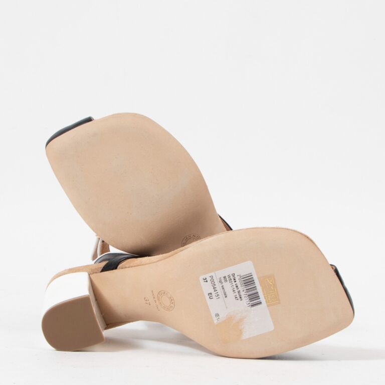 Dries Van Noten Asymmetrical Block-heel Sandals ○ Labellov ○ Buy and Sell  Authentic Luxury