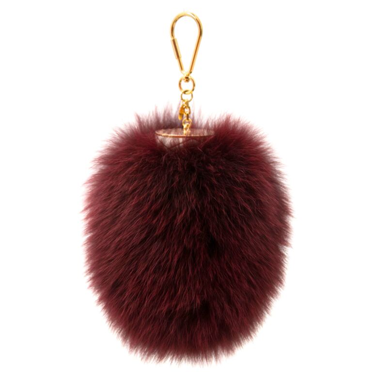 Louis Vuitton, Other, Authentic Louis Vuitton Fuzzy V Bag Charm