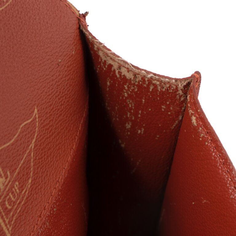 Louis Vuitton Cup Vachetta Card Holder and Pendant