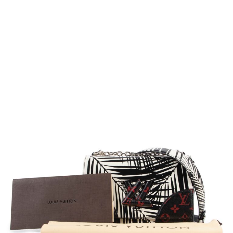 Louis Vuitton Coated Canvas Palm Twist MM Shoulder Bag (SHF-JaIdPa) – LuxeDH