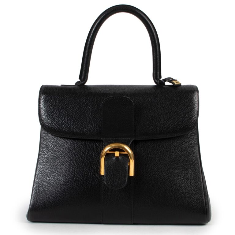 Delvaux Black Brillant MM Labellov Buy and Sell Authentic Luxury