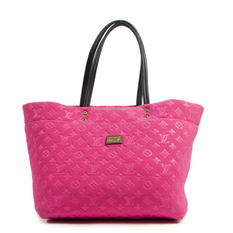 Louis Vuitton Fuchsia Monogram Neoprene Scuba Bag