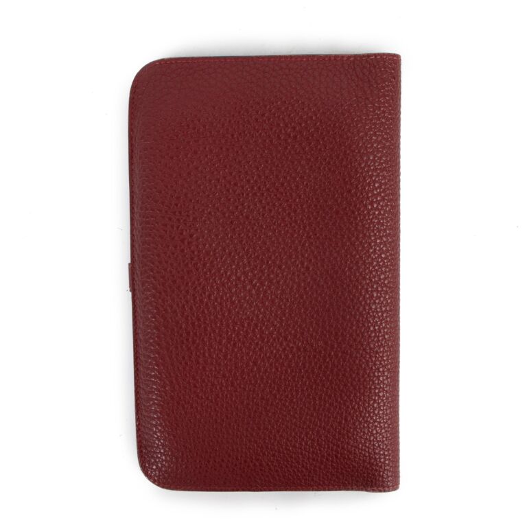 Hermès Dogon Duo Rouge H Togo Wallet ○ Labellov ○ Buy and Sell