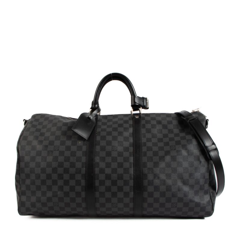 Louis Vuitton Keepall Bandoulière 55 Damier Graphite ○ Labellov ○ Buy and  Sell Authentic Luxury