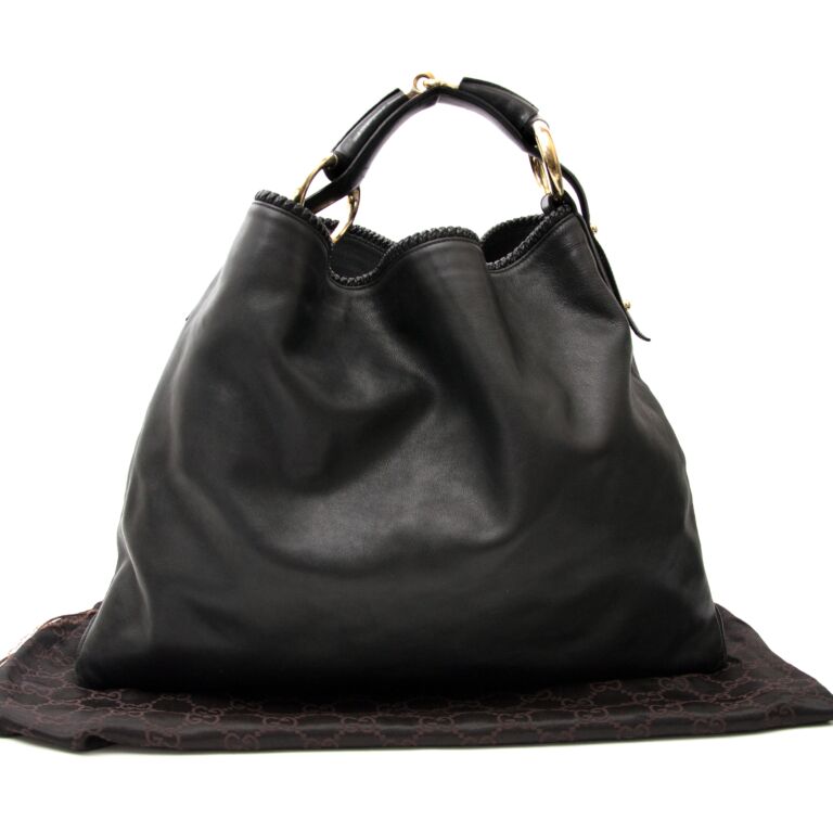 Gucci Monogram Hobo Handbag ○ Labellov ○ Buy and Sell Authentic Luxury