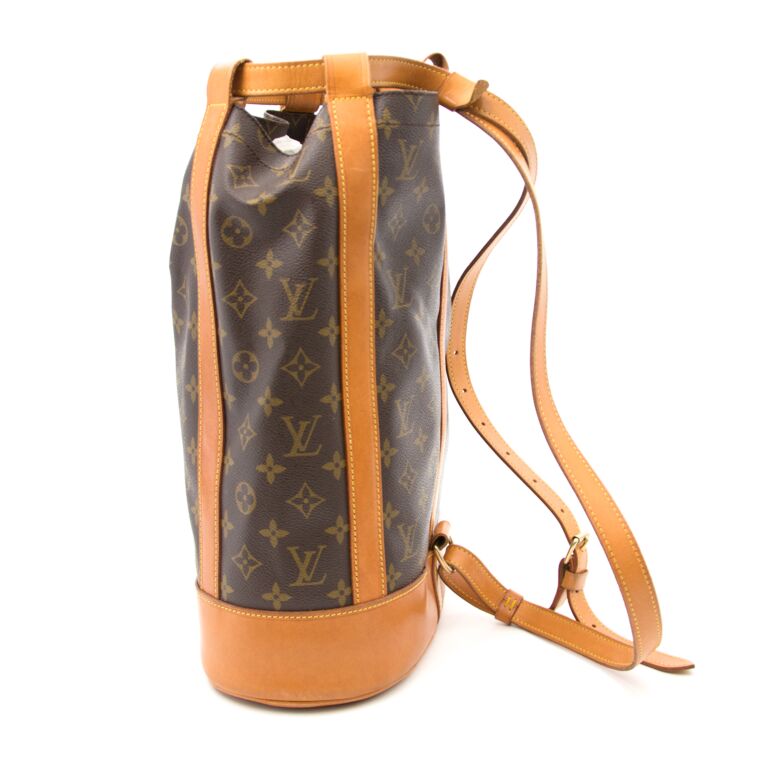 Louis Vuitton Randonnée Monogram Canvas Backpack ○ Labellov