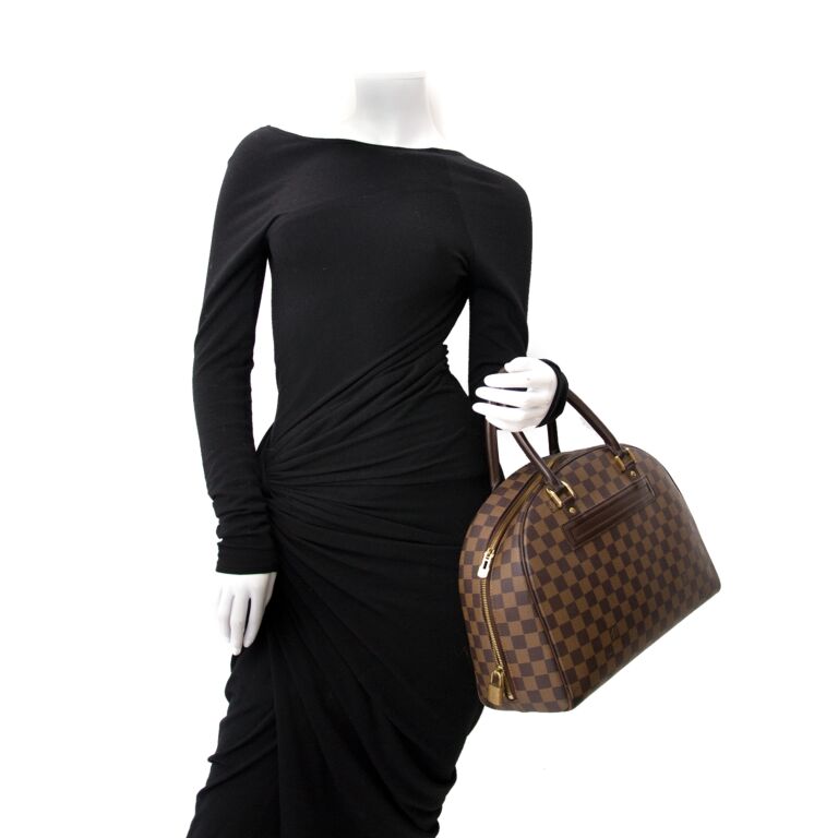 Louis Vuitton 1999 Pre-owned Damier Ebène Nolita Handbag - Brown