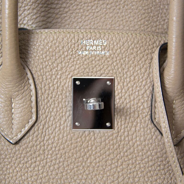Hermes Birkin 35 Togo Gris Tourterelle – Redo Luxury