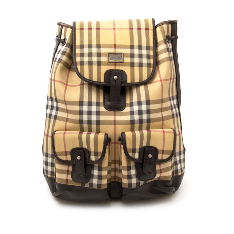 Burberry Nova Check Backpack ○ Labellov ○ Buy and Sell Authentic Luxury